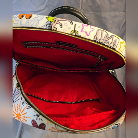 🎡 Disney Sketch Backpack by Dooney & Bourke — Excellent Used Condition - Picture 4 of 10